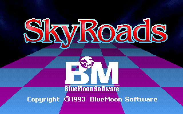 SkyRoads: A classic space platform racing game with deep fun