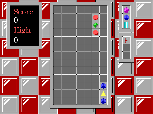 Play Hexa for DOS on the web page